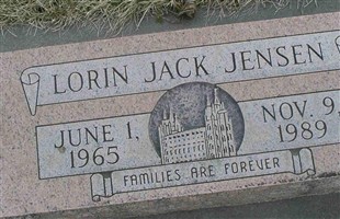 Lorin Jack Jensen Lorin Jack Jensen