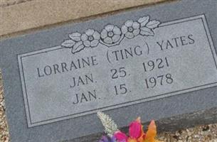 Lorraine "Ting" Yates