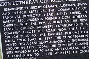 Zion Lutheran Church Cemetery (Sandoval)