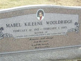 Mabel Kileene Wooldridge