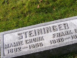 Mamie Cronk Steininger Mamie Cronk Steininger