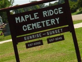 Maple Ridge Cemetery Maple Ridge Cemetery