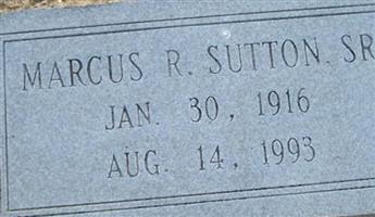 Marcus R Sutton, Sr