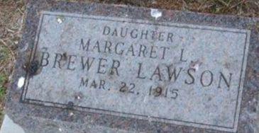 Margaret L Brewer Lawson