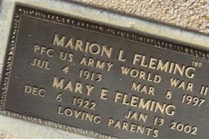 Marion L Fleming