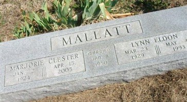 Marjorie Clester Mallatt