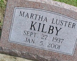 Martha Luster Kilby Martha Luster Kilby