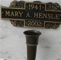 Mary A Hensley