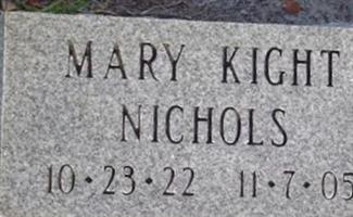 Mary Kight Nichols