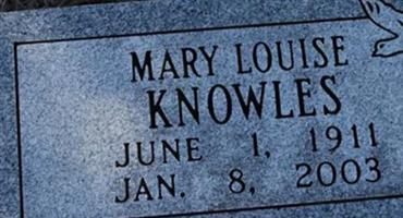 Mary Louise Knowles