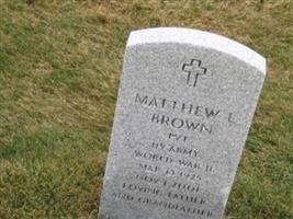 Matthew L Brown