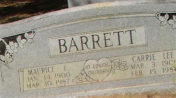 Maurice Barrett Maurice Barrett
