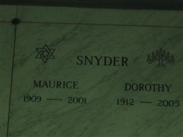 Maurice Snyder Maurice Snyder