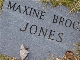 Maxine E Brock Jones Maxine E Brock Jones