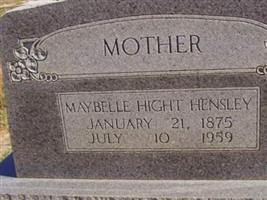 Maybelle Hight Hensley