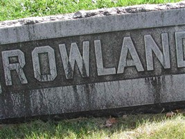Memorial Marker Rowland Memorial Marker Rowland