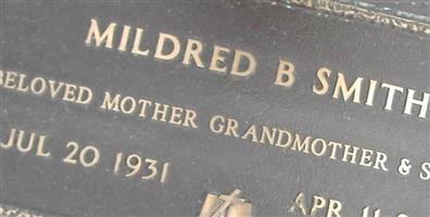 Mildred B Smith