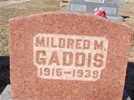 Mildred M Smith Gaddis