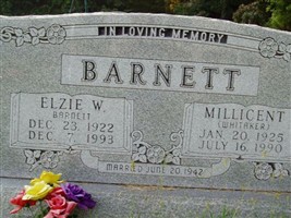 Millicent Whitaker Barnett Millicent Whitaker Barnett