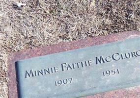 Minnie Faithe McClurg