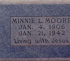 Minnie Lou Earwood Moore