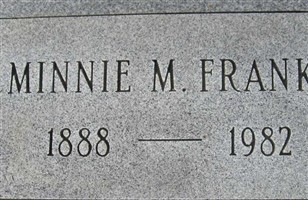 Minnie Queen Moorehead Franks