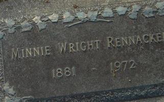 Minnie Wright Rennacker