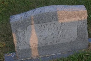 Myrtie B Wheeler Myrtie B Wheeler