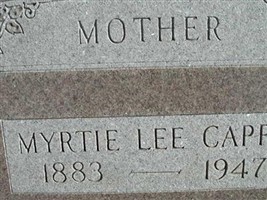 Myrtie Lee Capps Myrtie Lee Capps