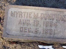 Myrtie M Donovan Myrtie M Donovan