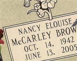 Nancy Elouise McCarley Brown