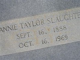 Nanie Taylor Slaughter Nanie Taylor Slaughter