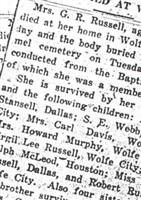 Nannie Laura Edwards Russell