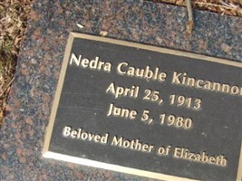 Nedra Cauble Kincannon Nedra Cauble Kincannon