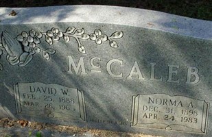 Norma A McCaleb