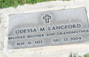 Odessa M. Langford