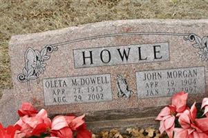 Oleta McDowell Howle