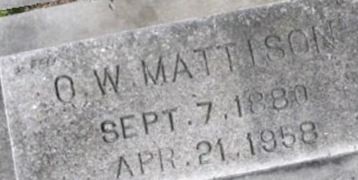 O. W. Mattison