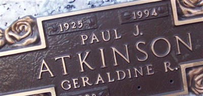 Paul J. Atkinson Paul J. Atkinson