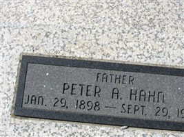 Peter A. Hahn Peter A. Hahn