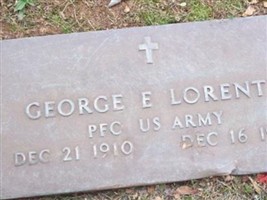 PFC George E Lorentz PFC George E Lorentz