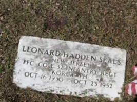 PFC Leonard Hadden Seals