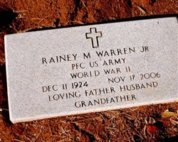 PFC Rainey W. Warren, Jr