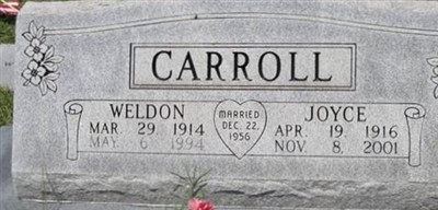 PFC Weldon H Carroll