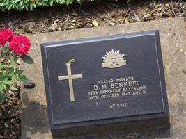 Private Denzil Maurice Bennett