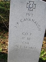 Pvt J P Cavanaugh