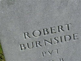 Pvt Robert Burnside