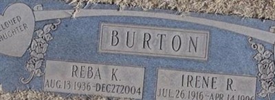 Reba K Burton