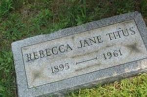 Rebecca Jane Titus
