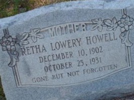 Retha Lowery Howell Retha Lowery Howell